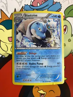 Blastoise 16/101 Holo Pokemon Card Plasma Blast MP - Image 1