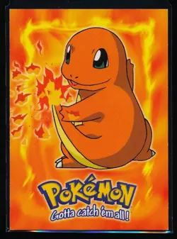1999 Topps Pokemon Charmander #E4 of 12 Stage 1 Movie Edition Blue Topps Logo - Image 1