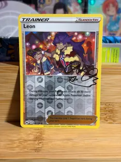 LEON 134/159 Crown Zenith Reverse Holo Rare Pokemon TCG Near Mint - Image 1