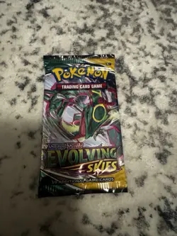 Pokemon TCG Evolving Skies Sealed Booster Pack, English - Image 1