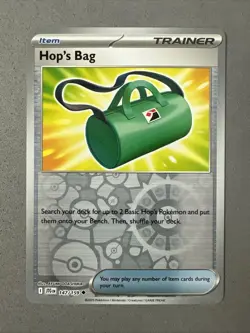 Pokemon TCG * Journey Together 147/159 Hop's Bag U REVERSE HOLO * NM FRESH PK - Image 1