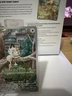 Meowth 106/94 Full Art Phantasmal Flames Pokemon TCG - Image 3