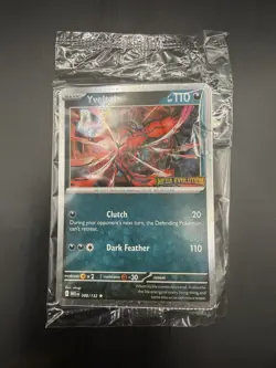 Yveltal 088/132 - Stamped Promo - Mega Evolution Pokemon Card SEALED - Image 3