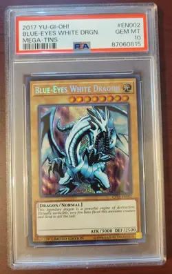 PSA 10 GEM MINT - Yugioh Blue-Eyes White Dragon CT14-EN002 Secret Rare Promo - Image 1