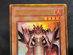 YuGiOh Royal Firestorm Guards GLD2-EN030 Limited Edition Gold Rare LP - Image 3