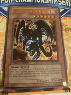 Yugioh Archfiend of Gilfer - JMP-EN003 MP - Image 1
