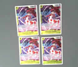 Charlotte Flampe Foil EB01-056 Playset ×4 One Piece TCG English - Image 1