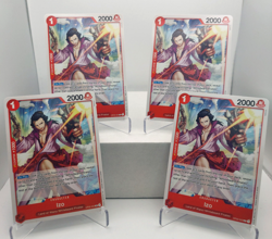 Izo Playset - OP03-003 x4- Starter Deck 15 - One Piece TCG - English - Image 1