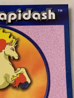 Rapidash #78 Pokemon Burger King PokeTrivia Card Unperforated - Image 3