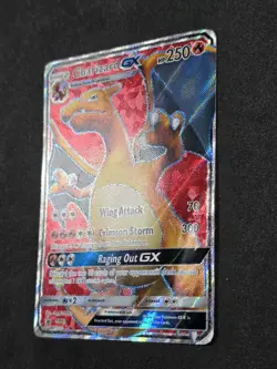 Pokemon TCG Charizard GX Full Art Holo Card SM60-SM Promos HP Dmg - Image 2