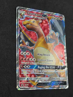 Pokemon TCG Charizard GX Full Art Holo Card SM60-SM Promos HP Dmg - Image 3