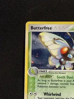 Pokemon TCG Butterfree Holo Rare Card 2/112 Fire Red Leaf Green NM Condition - Image 4