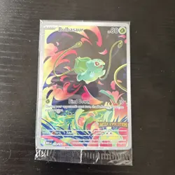 SEALED Pokemon TCG Bulbasaur 133/132 STAMPED Mega Evolutions Promo Card NM - Image 3