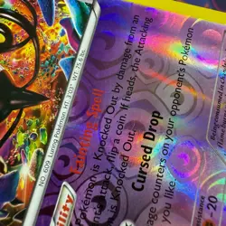 Chandelure Cosmos Holo Rare Pokemon TCG Card 43/119 XY Phantom Forces LP - Image 3