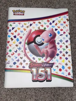 Pokemon 117 Card Lot With 151 Binder - Image 1