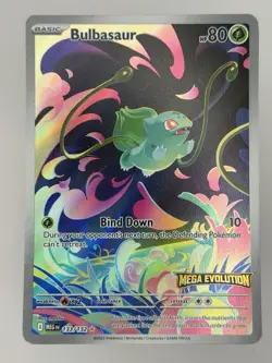 Bulbasaur - (Mega Evolution Stamped) 133/132 Miscellaneous Cards & Products Holo - Image 1
