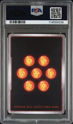 2023 Dragon Ball Super Card SS3 Vegeta Winner Gold Stamp PSA 10 GEM MINT - Image 2