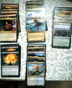 MTG Magic TCG Avatar The Last Airbender 40 Collector Card ONLY Rares lot -NM NP - Image 1