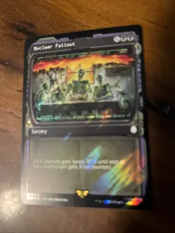 Nuclear Fallout (Showcase) (Surge Foil) Universes Beyond: Fallout Foil NM - Image 1