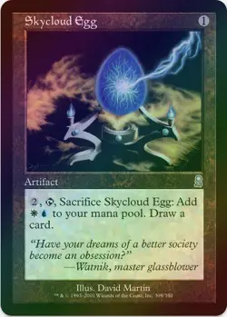 1 x Skycloud Egg - Foil - Odyssey - LP - MTG - EOF - Image 1