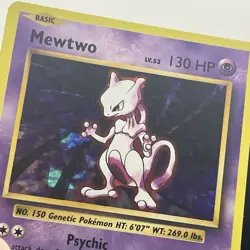 Mewtwo 51/108 Cracked Ice Holo Rare Pokemon TCG Evolutions - Image 3
