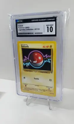 (CGC 10) 2002 Voltorb Legendary Collection 97/110 - (Pokemon) - Image 1