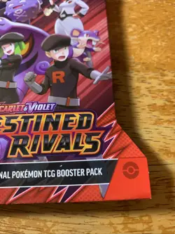 POKEMON Scarlet & Violet Destined Rivals 1 Factory Sealed Sleeved Booster Pack - Image 5