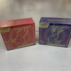 Pokemon Scarlet and Violet Base Set Elite Trainer Box ETB Set Miraidon Koraidon 820650853418 - Image 1