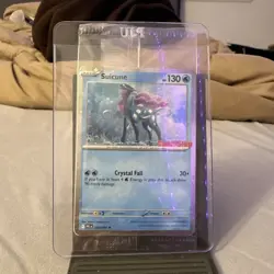 Pokemon TCG Suicune Gamestop Stamp Exclusive Cosmos Holo Promo SEALED - Image 1
