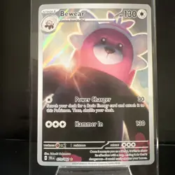 Pokemon TCG Bewear 079/064 Shrouded Fable Full Art Illustration Rare - Image 1