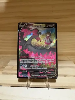 Galarian Moltres V TG20/TG30 Trainer Gallery Pokemon 2022 Astral Radiance NM - Image 1