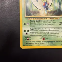 Pokemon Vintage Neo Discovery Non-holo Rare Butterfree WotC - Image 5