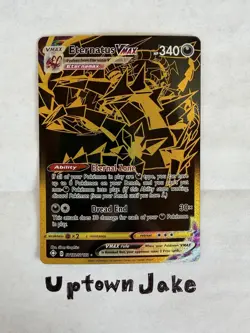 2021 Pokemon Sword & Shield Shining Fates Shiny Vault #SV122 Eternatus VMAX - Image 1