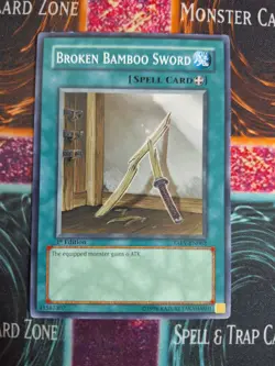 Yu-Gi-Oh! Broken Bamboo Sword TAEV-EN062 Common 1st Edition Near Mint - Image 1