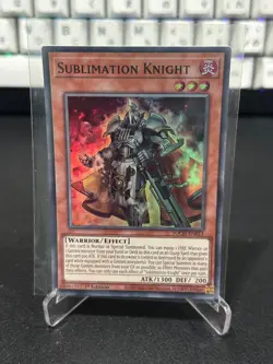 Sublimation Knight - TOCH-EN013 - Super Rare 1st Edition Yugioh - Image 1