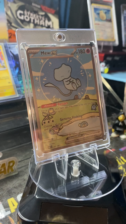 Gold Metal Bubble Mew ex 232/091 Pokemon Card Collectible - Image 2