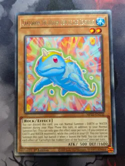 Cartorhyn the Hidden Gem of the Seafront MP23-EN132 Rare YuGiOh TCG Card - Image 1