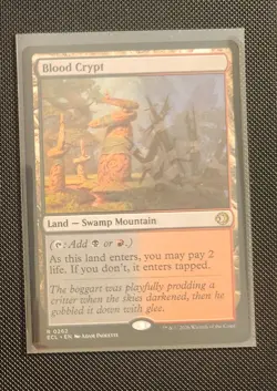 Magic the Gathering MTG - Blood Crypt - Lorwyn Eclipsed - Image 1