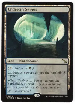 MTG Undercity Sewers Murders at Karlov Manor (MKM) Foil 0270 - NM - Image 1