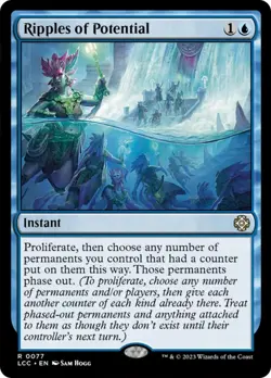 Ripples of Potential [The Lost Caverns of Ixalan Commander] Near Mint - Image 1