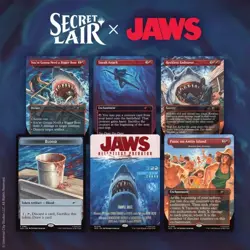 Magic the Gathering MTG Secret Lair x Jaws: Terror of Amity Island​ (Non-Foil) - Image 1