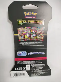 Pokemon TCG Mega Evolution Single Sleeved Booster Pack - Image 2