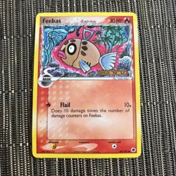 Pokemon TCG FEEBAS 49/101 Stamped Holo Dragon Frontiers - LP - Image 1