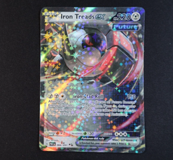 Iron Treads ex 143/198 Holo Shiny Pokemon TCG Card Scarlet Violet 2023 NEAR MINT - Image 3