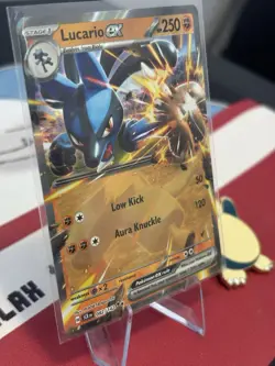 Pokemon TCG Scarlet & Violet Stellar Crown Lucario EX 82/142 Double Rare - Image 3
