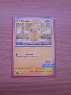Pikachu Illustration Contest 214 SV-P Black Star Promo - Pokemon TCG - Image 1