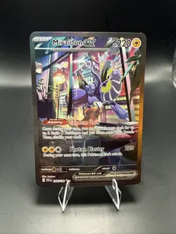 Pokemon TCG Miraidon ex 244/198 S & V Base Set Special Illustration Rare NM - Image 2