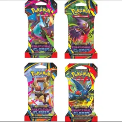 (4) Pokemon Mega Evolution Phantasmal Flames Sleeved Booster Packs Fast Ship 4X - Image 1