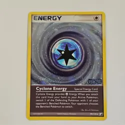 Pokemon Cyclone Energy Special Energy Holo 99/115 EX Unseen Forces 2005 - Image 1