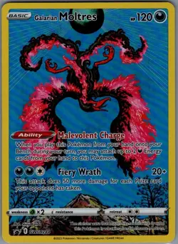 Galarian Moltres Sword & Shield Promo Cards SWSH284 Pokemon TCG Promo NM/LP - Image 1